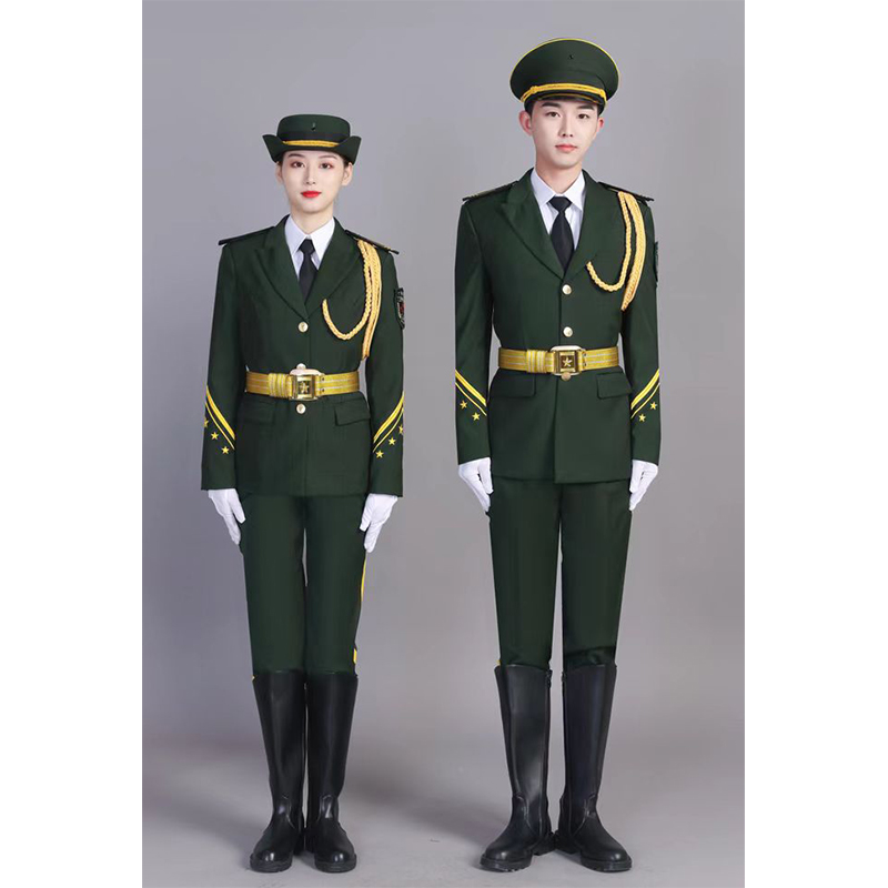 广东省指定款新版国旗班服装585.00含靴子